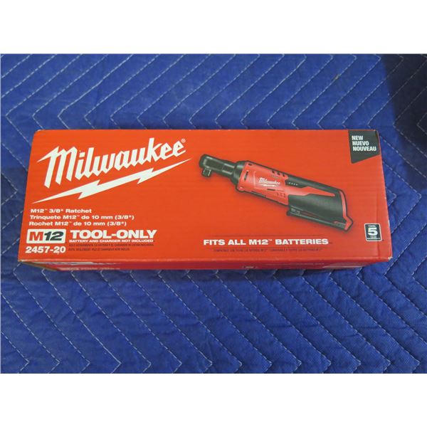 Milwaukee 2457-20 M12 Ratchet  New in Box (Tool Only)