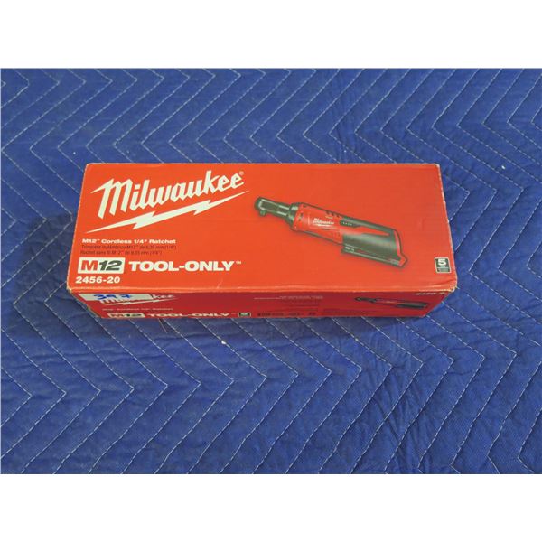 Milwaukee 2456-20 M12 Cordless Ratchet  New in Box (Tool Only)