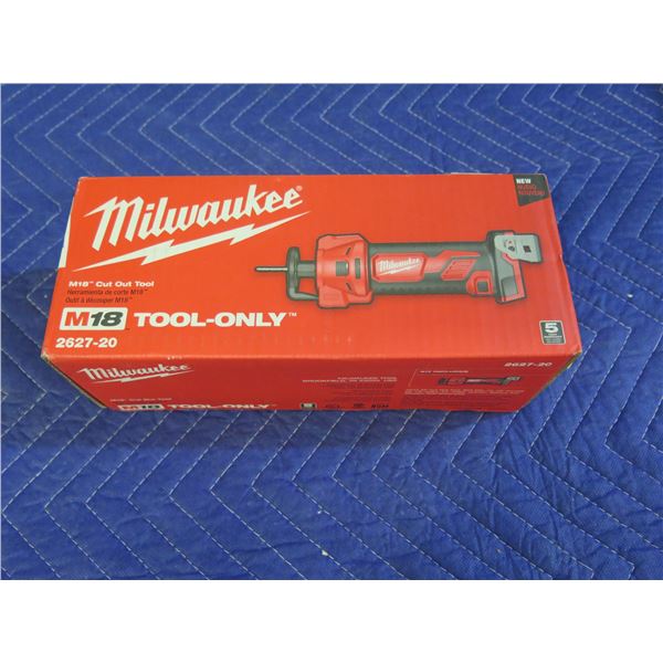 Milwaukee 2627-20 M18 Cut-Out Tool New in Box (Tool Only)
