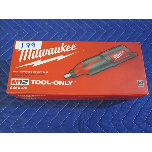 Milwaukee 2460-20 M12 Cordless Rotary Tool New in Box (Tool Only)