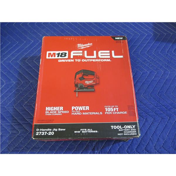 Milwaukee 2737-20 D-Handle Jig Saw Kit New in Box (Tool Only)
