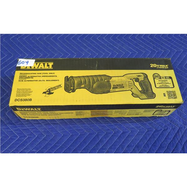 DeWalt DCS380B Reciprocating Saw New in Box (Tool Only)