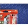 Image 2 : Qty 2 Packages Milwaukee 49-22-1110 Sawzall 10 Piece Blade Sets New