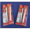 Image 1 : Qty 2 Packages Milwaukee 49-22-1110 Sawzall 10 Piece Blade Sets New