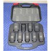 Image 1 : Powerbuilt KIT61  8-Piece Deluxe Axle Nut Socket Set in Hard Case (1 missing)