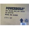 Image 3 : Powerbuilt KIT61  8-Piece Deluxe Axle Nut Socket Set in Hard Case (1 missing)