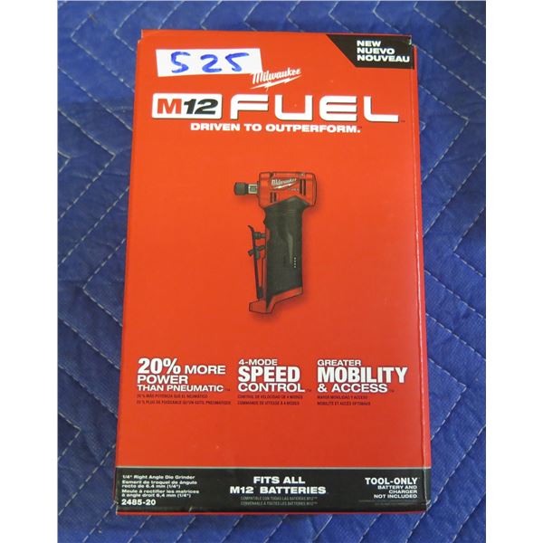 Milwaukee 2485-20 Right Angle Die Grinder New in Box (Tool Only)