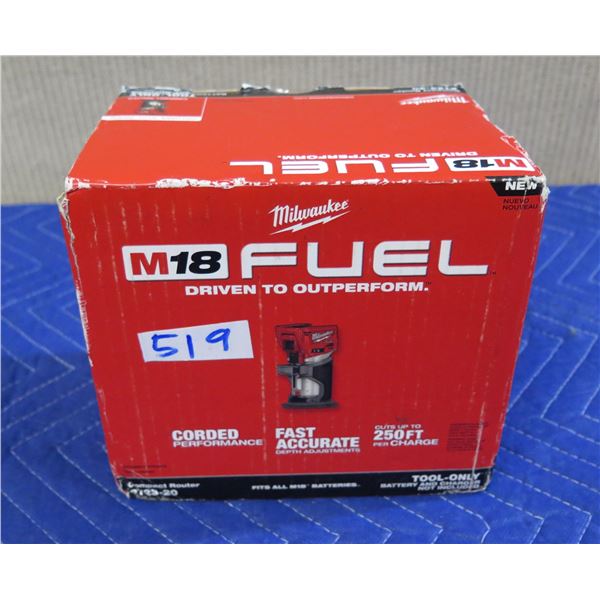Milwaukee 2723-20 Compact Router New in Box (Tool Only)