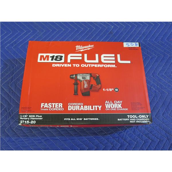 Milwaukee 2715-20 SDS Plus Rotary Hammer New in Box (Tool Only)