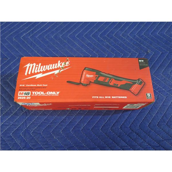 Milwaukee 2626-20 M18 Cordless Multi-Tool New in Box (Tool Only)