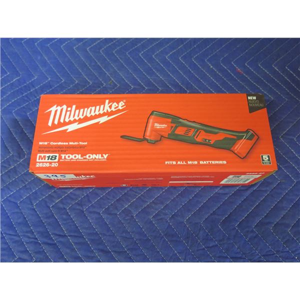 Milwaukee 2626-20 M18 Cordless Multi-Tool New in Box (Tool Only)