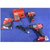 Image 1 : Milwaukee 2553-20 Impact Driver & 2804-20 Impact Driver w/ 48-11-2460 Battery & 48-59-1812 Charger