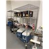 Image 2 : EFI - 4-Tier shelf w/castors - approx. 6ftW x 78inH x 2ft D