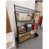 Image 2 : Efi - 4-tier shelf w/castors - approx. 59inW x 78inH x 2ft D