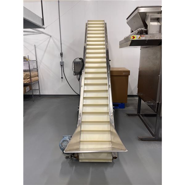 Incline Power Conveyor - approx. 11ft. Long