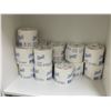 Image 3 : Large group of Scott toilet paper rolls/ bath tissue rolls/ hand soap/ 2 stools/ white bathroom cabi