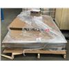 Image 1 : Pallet of Uline supplies - includes NEW boxes/garbage bags etc