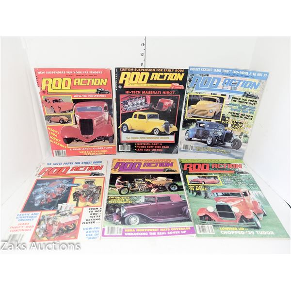 Vintage Hot Rod - Rod Action Magazines