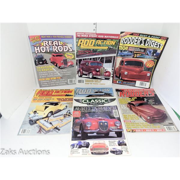 Vintage Hot Rod - Rod Action Magazines