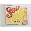 Image 1 : Metal Sol Cerveza Beer Sign