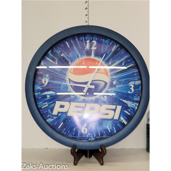 Fair Size Pepsi Wall Clock