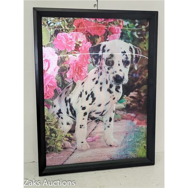 Estate 3-n1 Dalmation Picture (different dog is seen when looked at from different angles)