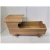Image 1 : Estate Childrens Wooden Rocking Crib Bassinette