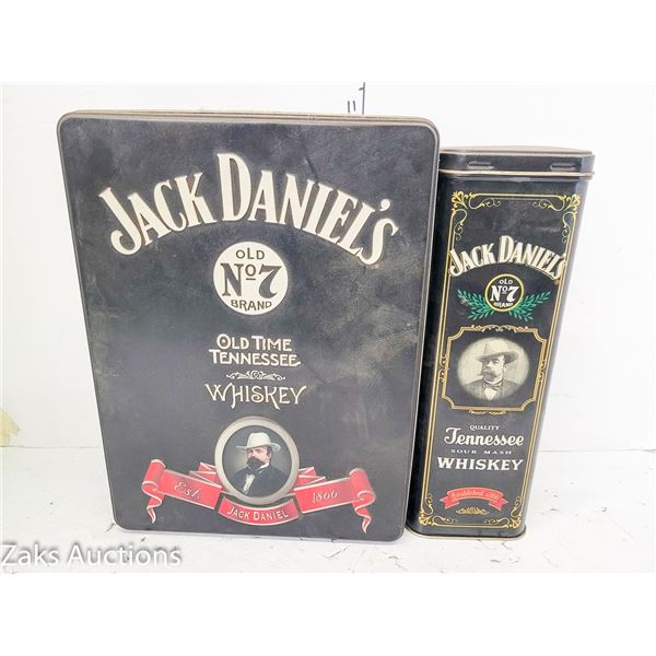 Lot of Tennessee Whiskey Tins