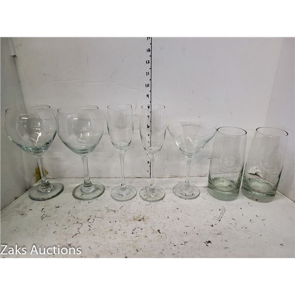 Estate Lot of Adult Drink Glassware