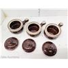 Image 2 : Set of 3 french Onion Lidded Bowls