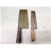 Image 2 : Lot of 2 Vintage Three Ram Knife Cleaver