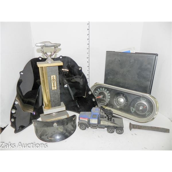 Random Lot of Mens Goodies (1963 Nova SS Gauge Cluster)