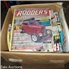 Image 1 : Box Full of Hot Rod Collector Car Magazines