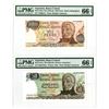 Image 1 : Banco Central de la Republica Argentina, ND (1976-85), Pair of Issued Banknotes