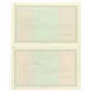Image 2 : Government of Barbados, 1979, Lot of 2 Specimen Treasury Bills
