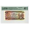 Image 1 : Bank of Canada, 1975, $100, "Top Pop" Specimen Banknote.