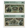 Image 1 : Banco Italiano del Uruguay, 1887, Pair of Banknotes