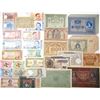 Image 1 : European and India Assortment of Issued Banknotes, 1902 to 1980s.