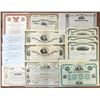 Image 1 : Railroad and State Stock and Bond Assortment, 1850 to 1939.