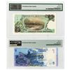 Image 2 : Banco Central de la Republica Argentina, ND (1983-2015), Pair of Issued Banknotes