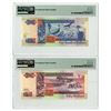 Image 2 : Central Bank of Belize, 1991 to 1994, Issued Banknote Pair.