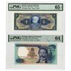 Image 1 : Brazil and Portugal, Issued Banknote Pair, 1944 to 1978