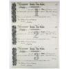 Image 1 : Halifax, Nova Scotia. William Deacon & Company, ca.1860s Uncut Remainder Sheet of First, Second, and