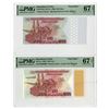 Image 1 : DuraNote, ND (ca.1980), Pair of "Test Notes"