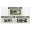 Image 1 : Central Bank of China, ND (1931) to 1948, Issued Banknote Trio.