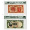 Image 1 : Central Bank of China, 1936, Issued Banknote Pair
