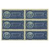 Image 2 : Compañía de Crédito de Puerto Plata, ND (1880s), Uncut Sheet of Banknotes