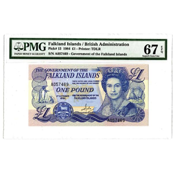 Government of the Falkland Islands, 1984 Issued Banknote