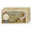 Image 2 : Bank of France, 1940 to 1941, Assortment of Issued Banknotes
