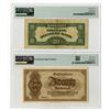 Image 2 : Germany, Sudetenland & Lower Selesia and Federal Republic Issued Banknote Pairs, 1945 and 1948
